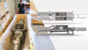 Bomba de cavidad progresiva higiénica lista para el trabajo duro en Noruega