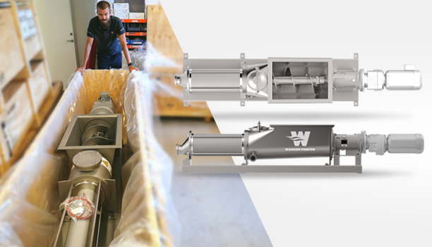 Bomba de cavidad progresiva higiénica lista para el trabajo duro en Noruega