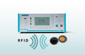 生产过程中RFID应答器密封性测试