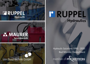 Ruppel Hydraulik是AXXERON Technologies旗下Ruppel Hydraulics的成员
