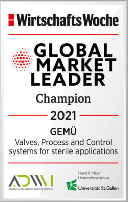 GEMÜ首次获得“全球贸易领袖”(Leader del mercato globale)