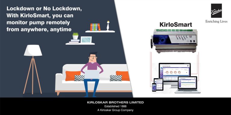 KirloSmart: un système de surveillance de pompe à distance intelligent basé sur l 'IoT