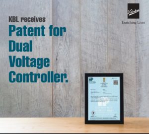 KBL获得双电压控制器专利