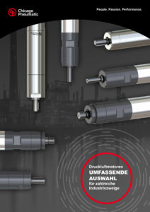 Neuer Druckluftmotoren-Katalog von Chicago Pneumatic
