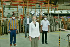 美国总领事朱迪斯·拉文参观位于哥印拜陀的EKKI泵厂
