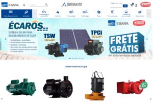 EBARA在巴西开设虚拟天线店