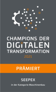 Wirtschaftsmagazin资本kurt SEEPEX Champi zum”on der digitalen Transformation”