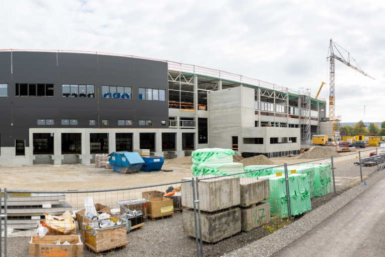 Ein Richtfest für die Zukunft von Gärtringen und Trelleborg