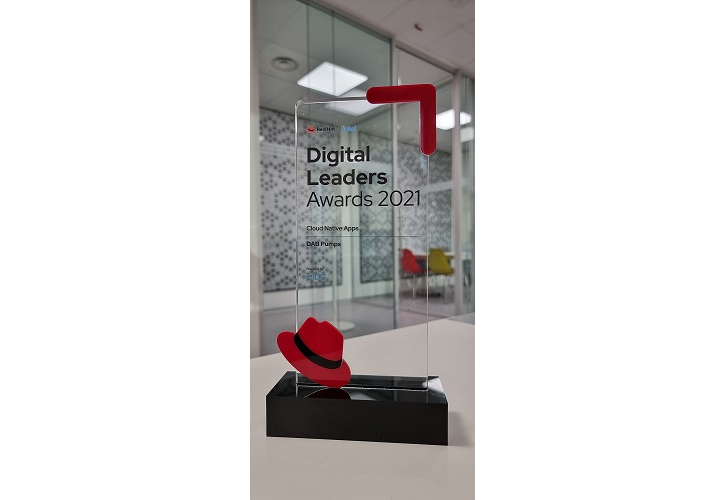 DAB pompalaryi, Red Hat EMEA digital Liderler Ödülü 2021 ile ödüllendirildi