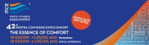 Riprogrammata ad inizio estate la 42a edizione di MCE - Mostra convno Expocomfort