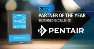 Pentair获得2022年能源之星年度合作伙伴-持续卓越奖