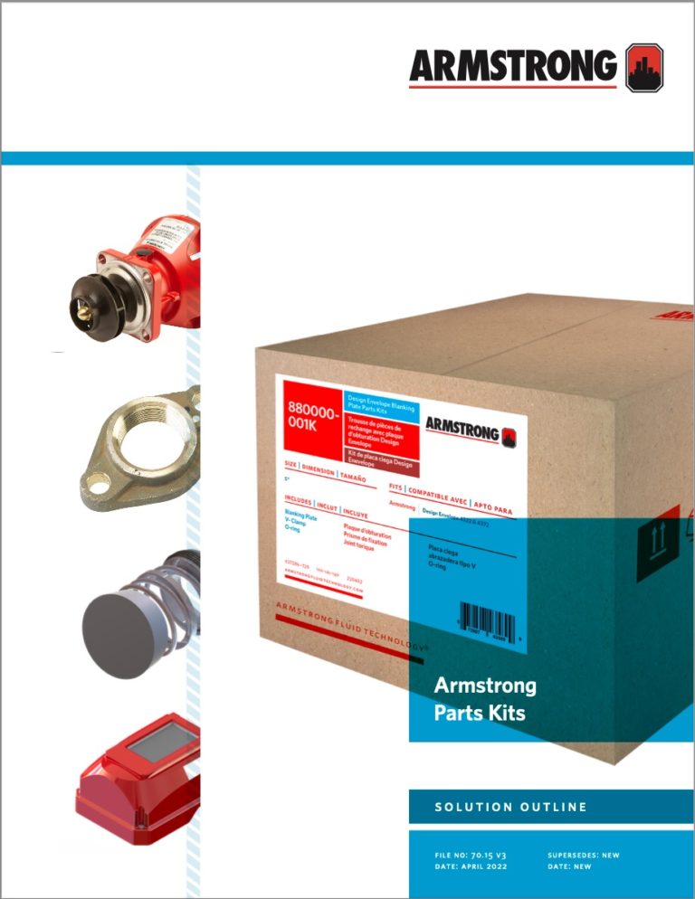 阿姆斯特朗宣布广泛的泵和循环器部件套件小册子