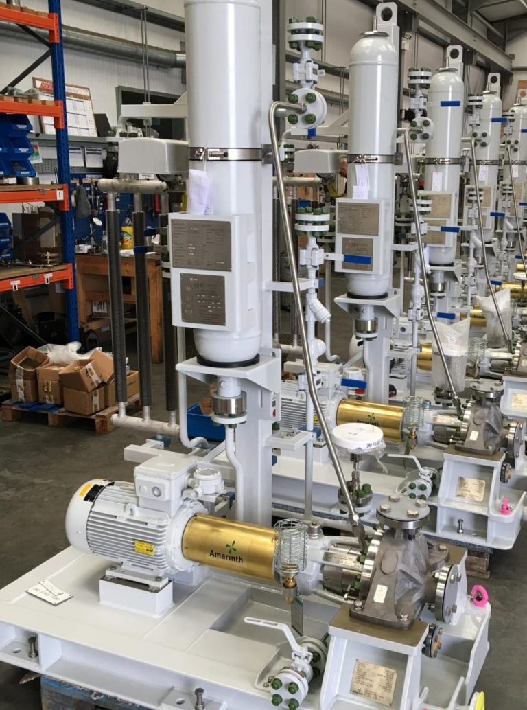 Amarinth赢得50万美元订单，为哈萨克斯坦Karachaganak油田生产API 610 OH2泵