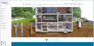 诺伊尔Webauftritt der Jung Pumpen GmbH