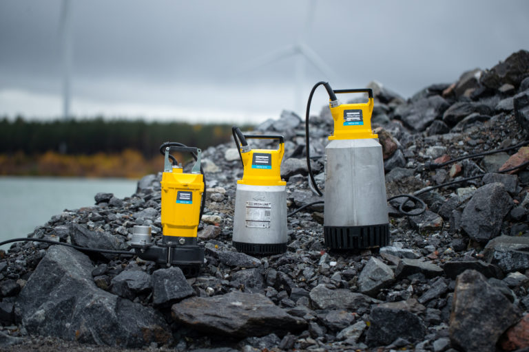 Las bombas sumergibles阿特拉斯·科普柯WEDA permiten operaciones críticas en una mina sueca subterránea