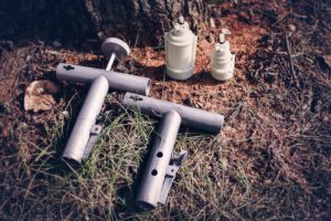 Q.E.D环境系统重点介绍En核心采样器，用于密封土壤样品收集和密封