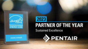 Pentair获得2023年度能源之星合作伙伴-持续卓越奖