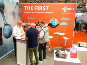 2023汉诺威工业博览会:Das erste TÜV-zertifizierte Wasserstoff-Rezirkulationsgebläse von Busch真空解决方案
