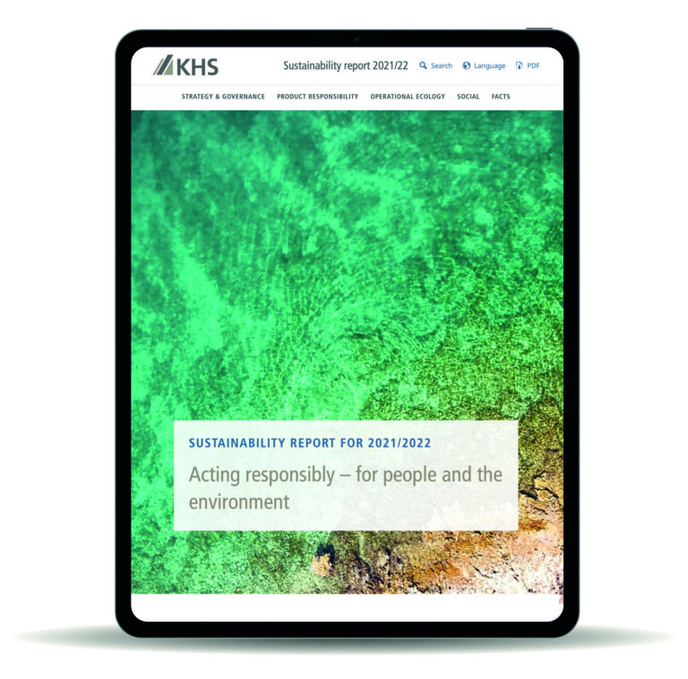 New Sustainability Report: KHS Strengthens its Commitment to Climate Protection