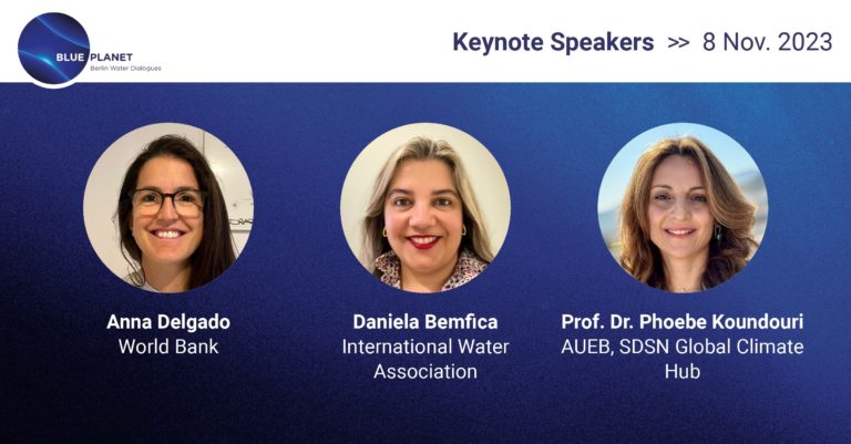 未来的路线图:水蓝色星球柏林Dialogues 2023 Online Conference Explores the Revolution in Circular Water Economy